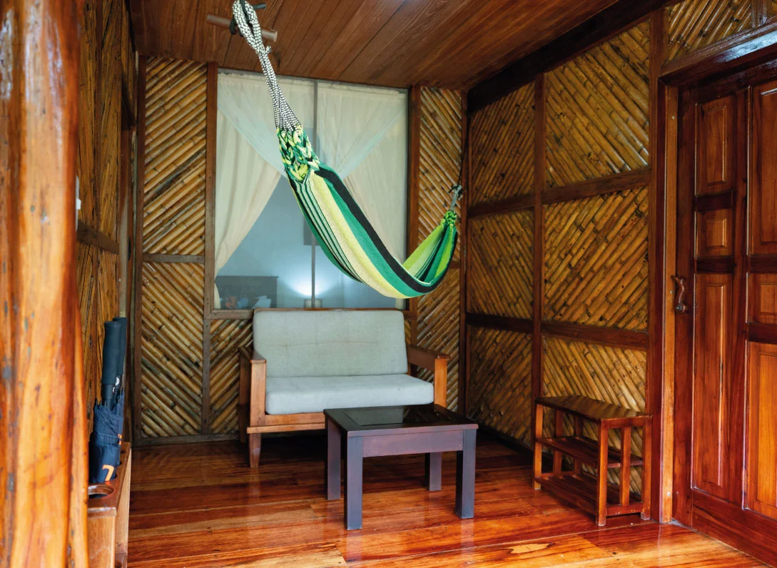 Balcón privado con vista a la naturaleza